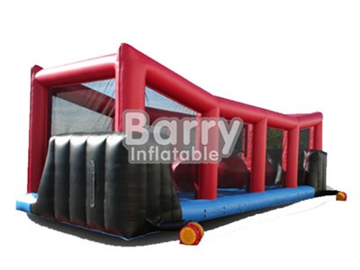 China Inflatable Wipeout Obstacle Course For Sale/ Leaps And Bounds Game BY-IG-046